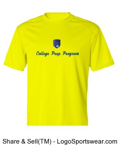 Adult College Prep SS Training Shirt Design Zoom